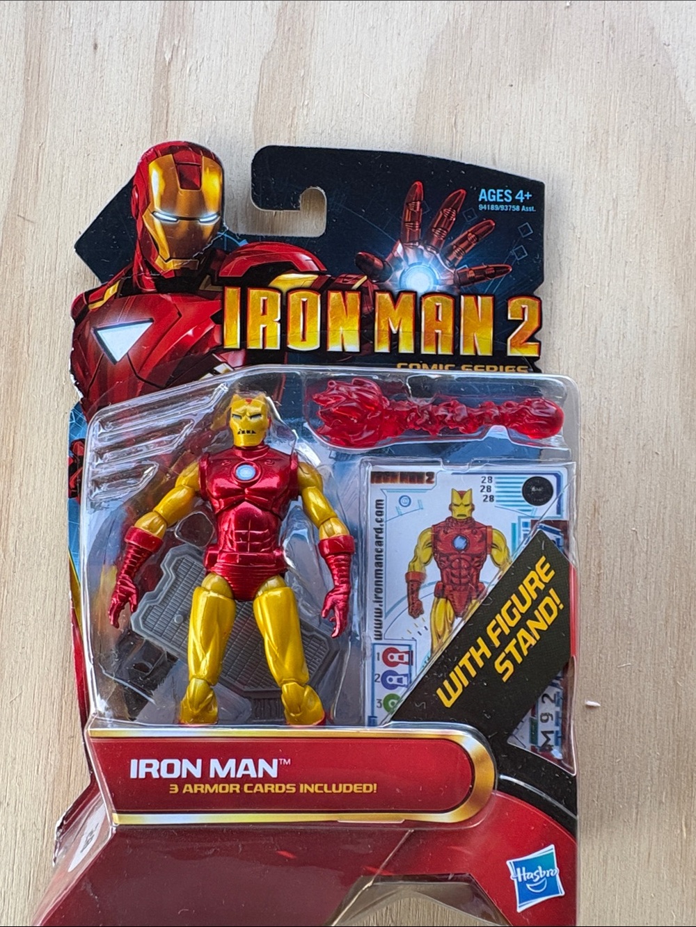 Hasbro Iron Man Figure - Red, Gold